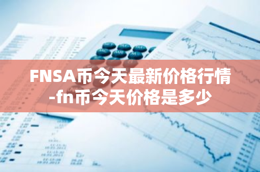 FNSA币今天最新价格行情-fn币今天价格是多少