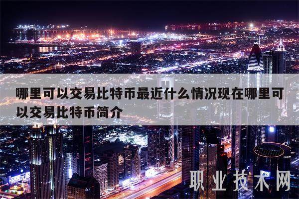 哪里可以交易比特币最近什么情况现在哪里可以交易比特币简介