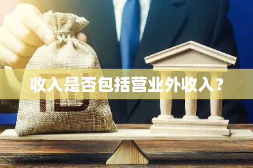 收入是否包括营业外收入？