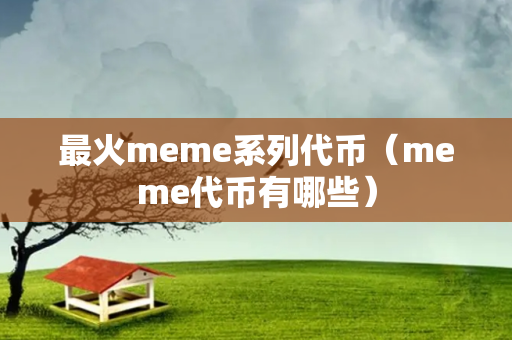 最火meme系列代币（meme代币有哪些）