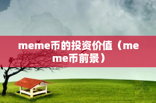 meme币的投资价值（meme币前景）