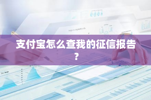 支付宝怎么查我的征信报告？