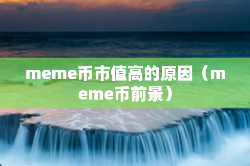 meme币市值高的原因（meme币前景）