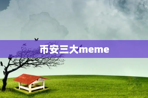 币安三大meme