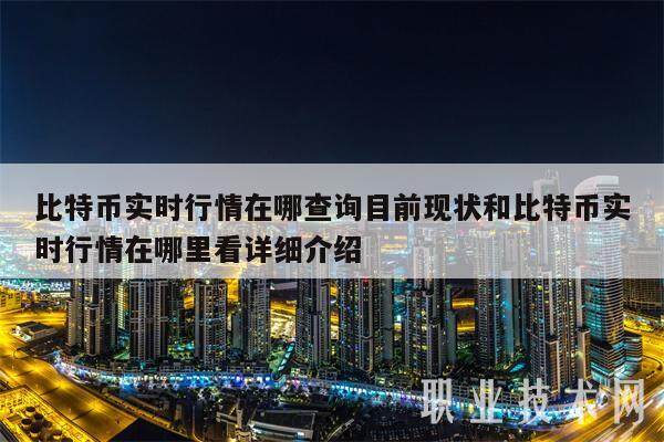 比特币实时行情在哪查询目前现状和比特币实时行情在哪里看详细介绍