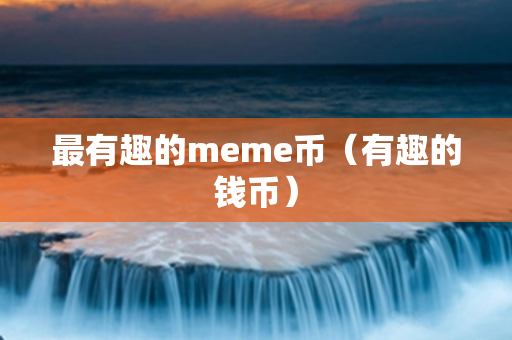 最有趣的meme币（有趣的钱币）