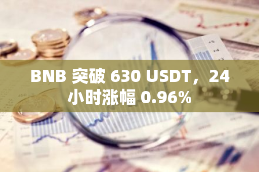 BNB 突破 630 USDT，24小时涨幅 0.96%