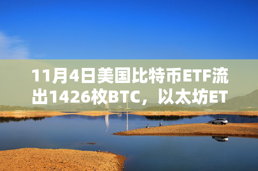 11月4日美国比特币ETF流出1426枚BTC，以太坊ETF净流出高达14206枚ETH