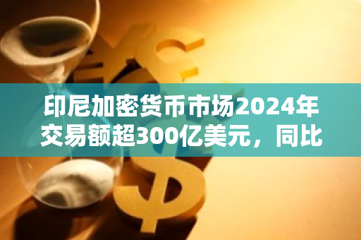 印尼加密货币市场2024年交易额超300亿美元，同比增350%