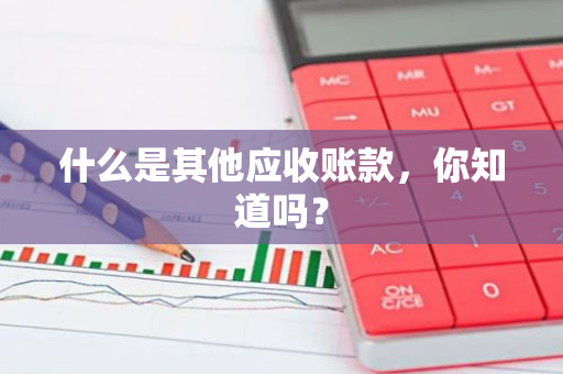 什么是其他应收账款，你知道吗？