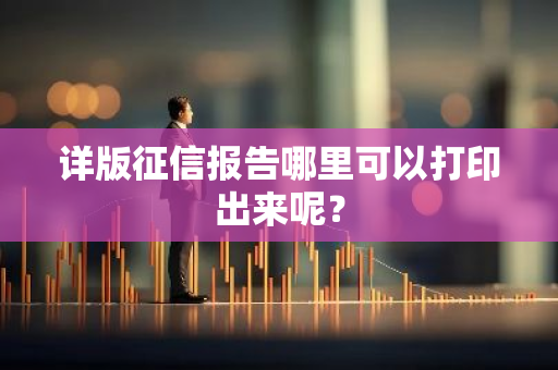 详版征信报告哪里可以打印出来呢？