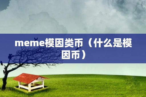 meme模因类币（什么是模因币）