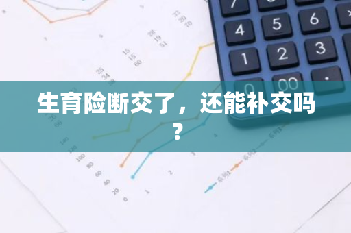 生育险断交了，还能补交吗？