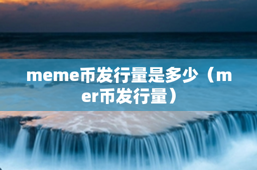 meme币发行量是多少（mer币发行量）