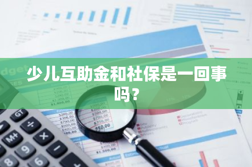 少儿互助金和社保是一回事吗？