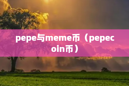 pepe与meme币（pepecoin币）