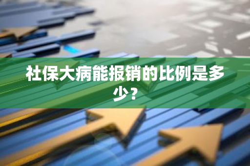 社保大病能报销的比例是多少？