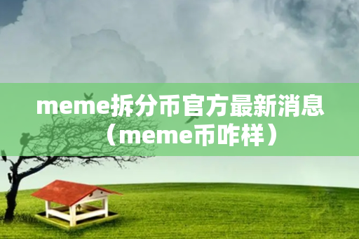 meme拆分币官方最新消息（meme币咋样）