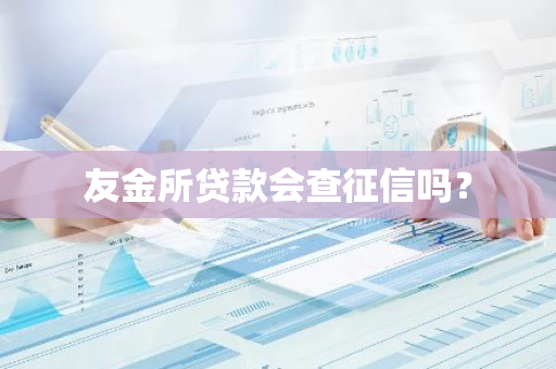 友金所贷款会查征信吗？