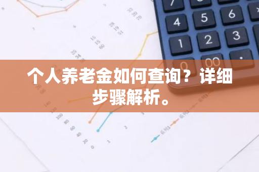 个人养老金如何查询？详细步骤解析。