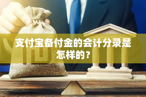 支付宝备付金的会计分录是怎样的？