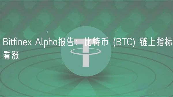 Bitfinb Alpha报告：比特币 (BTC) 链上指标看涨