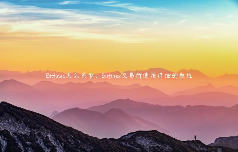 Bitfin怎么买币，Bitfin交易所使用详细的教程