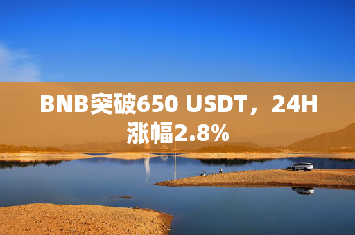 BNB突破650 USDT，24H涨幅2.8%