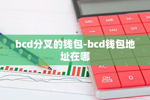 bcd分叉的钱包-bcd钱包地址在哪