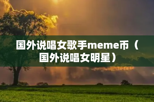 国外说唱女歌手meme币（国外说唱女明星）