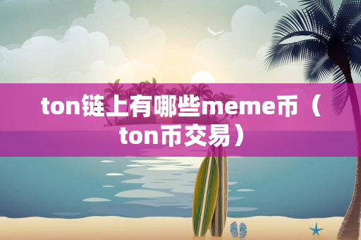 ton链上有哪些meme币（ton币交易）