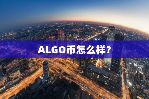 ALGO币怎么样？