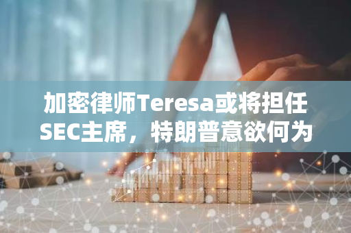 加密律师Teresa或将担任SEC主席，特朗普意欲何为？