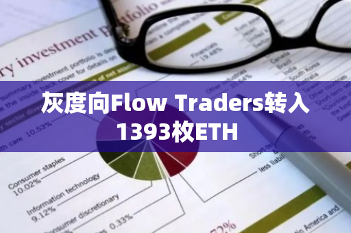 灰度向Flow Traders转入1393枚ETH