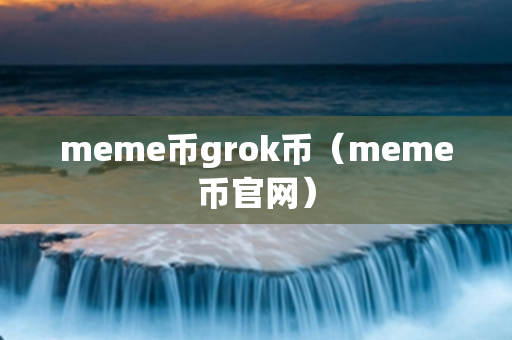 meme币grok币（meme币官网）