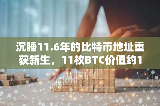 沉睡11.6年的比特币地址重获新生，11枚BTC价值约107万美元