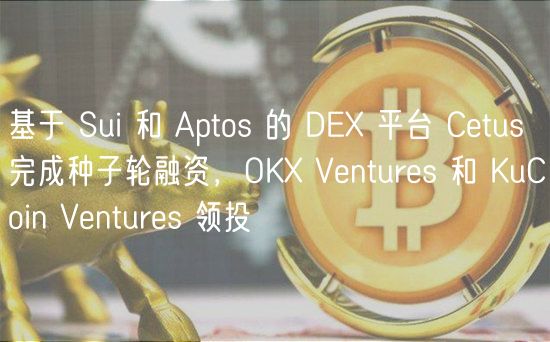 基于 Sui 和 Aptos 的 D 平台 Ctus 完成种子轮融资，OK Vnturs 和 KuCoin Vnturs 领投