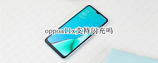 oppoa11x支持不支持闪充?