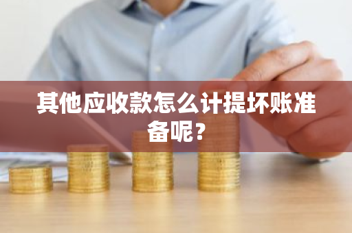 其他应收款怎么计提坏账准备呢？