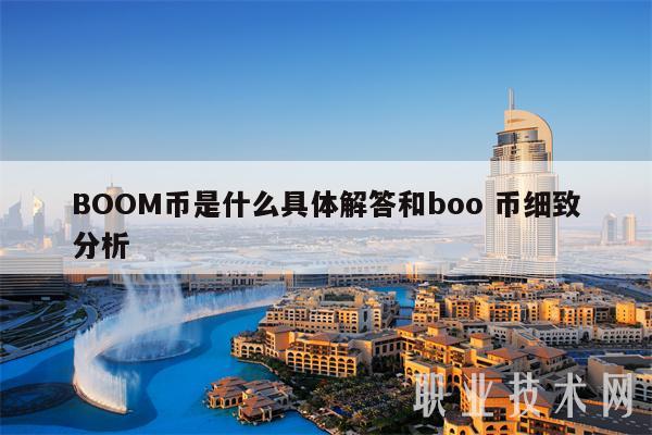 BOOM币是什么具体解答和boo 币细致分析