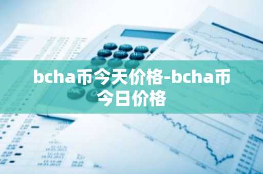 bcha币今天价格-bcha币今日价格