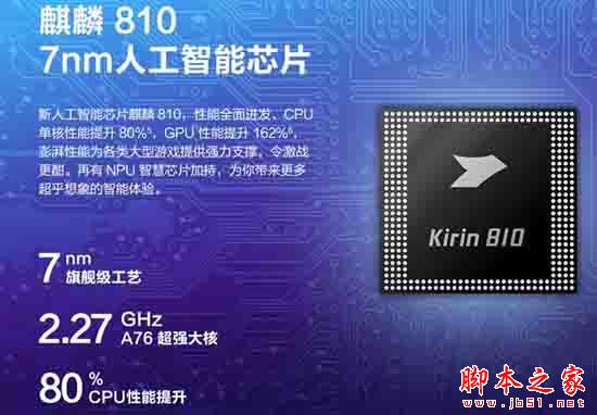 华为 nova5i pro处理器型号是什么?