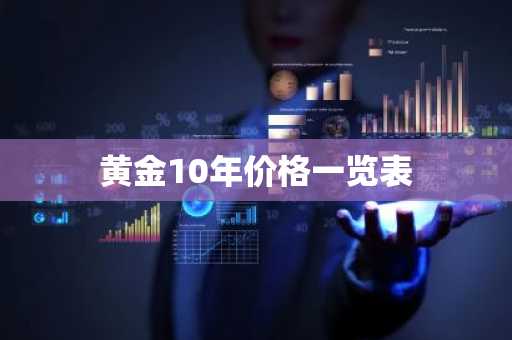 黄金10年价格一览表