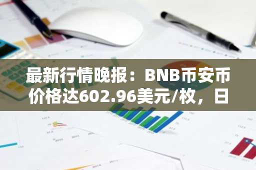 最新行情晚报：BNB币安币价格达602.96美元/枚，日内涨幅1.06%