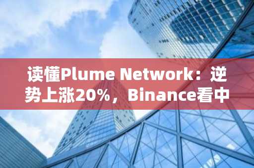 读懂Plume Network：逆势上涨20%，Binance看中的RWA专属L2