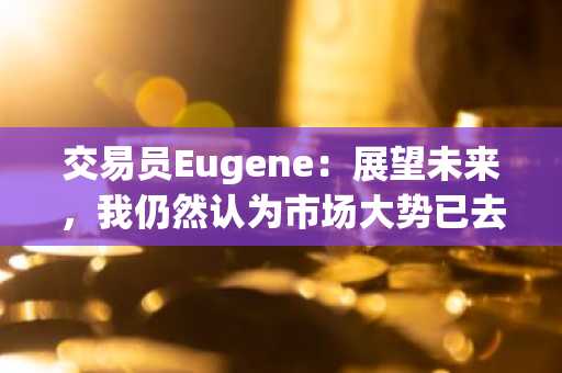 交易员Eugene：展望未来，我仍然认为市场大势已去