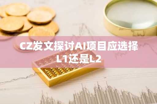 CZ发文探讨AI项目应选择L1还是L2