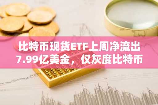 比特币现货ETF上周净流出7.99亿美金，仅灰度比特币迷你信托BTC实现净流入