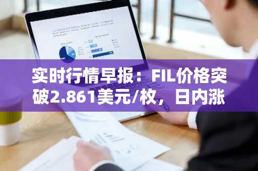 实时行情早报：FIL价格突破2.861美元/枚，日内涨2.11%