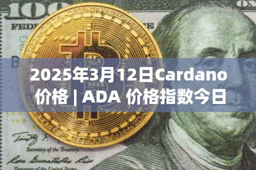 2025年3月12日Cardano 价格 | ADA 价格指数今日行情分享